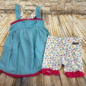 Matilda Jane Enchanted Garden Full of Wonder Woven Textured Tank